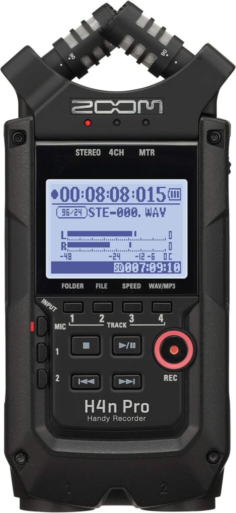 Zoom H4n Pro 4-Track Portable Recorder