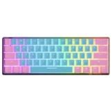 Image of Clix Cotton Candy 60ES Transparent Mechanical Keyboard