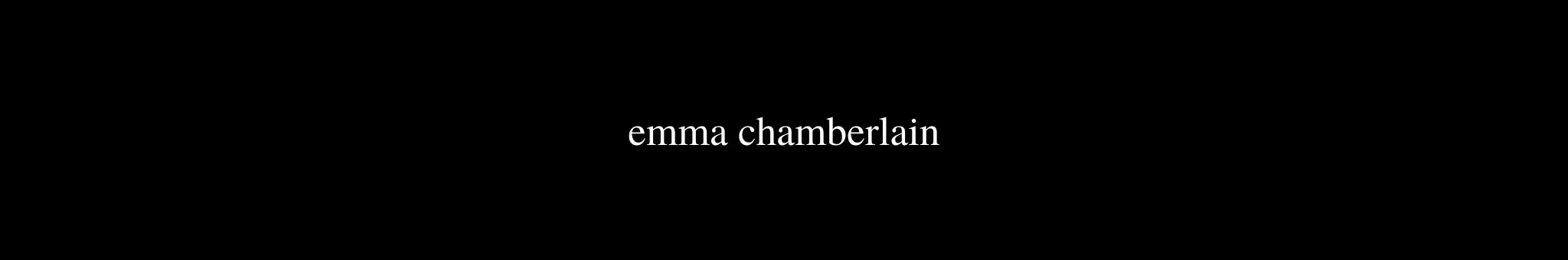 emma chamberlain's Banner on What.Equipment